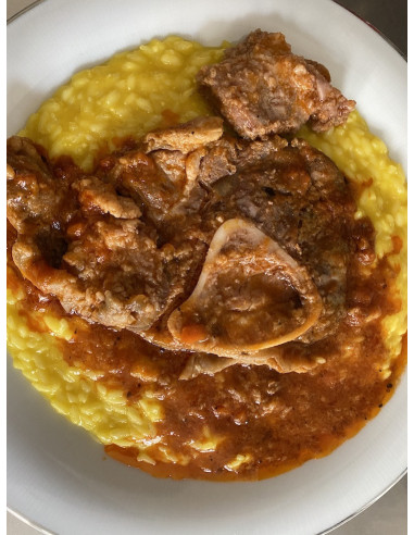 Salsa base  per risotto alla milanese per carnaroli