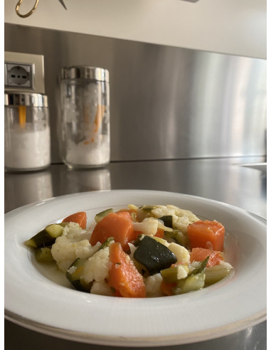 Mix di verdure fresche al vapore